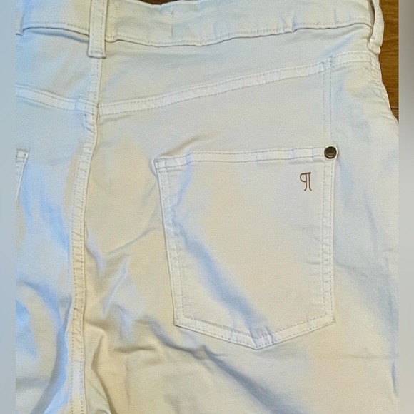 Anthro Pilcro | Bermuda Denim Shorts | Cotton | Natural | Women’s 32 - Picture 6 of 8